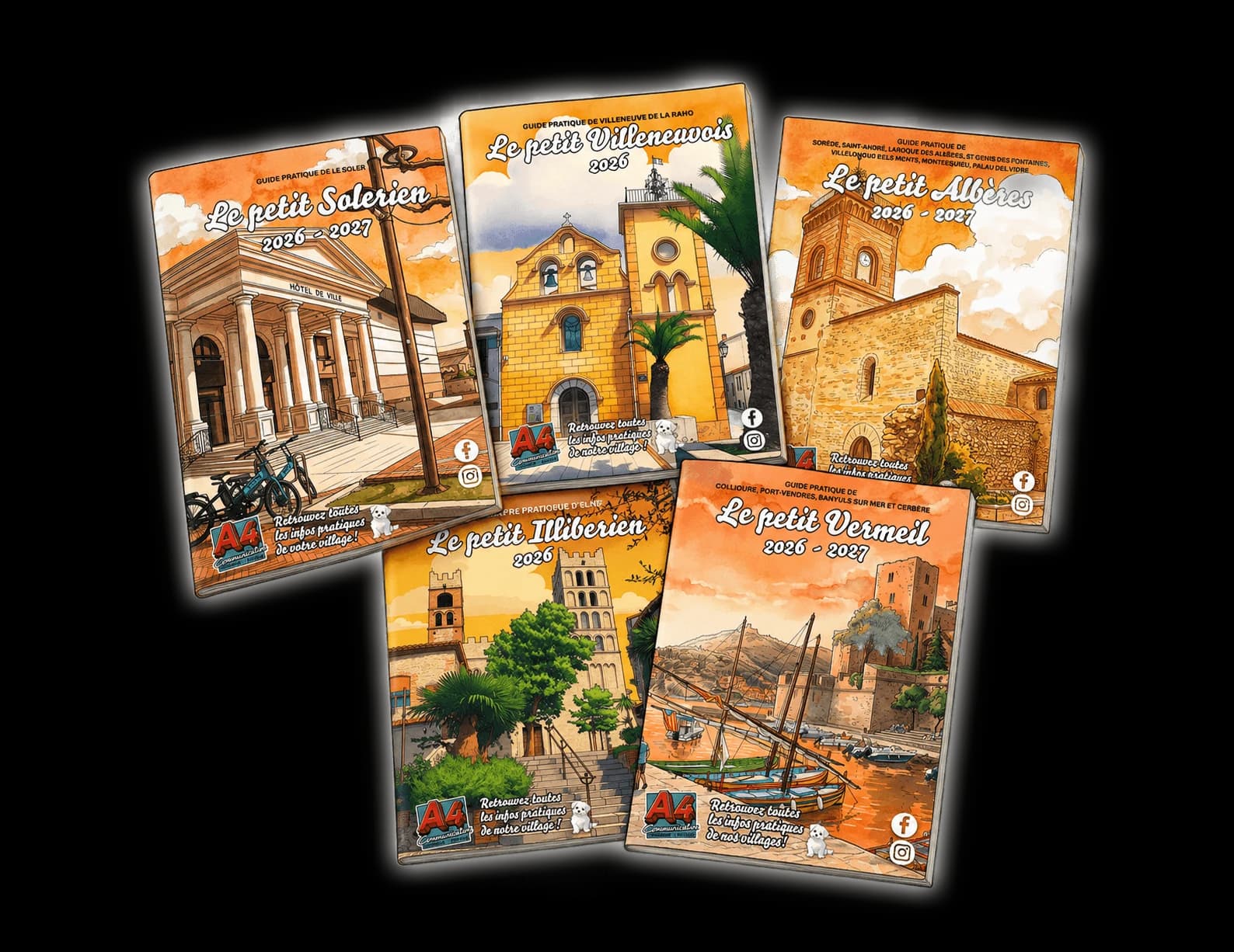 Les guides pratiques 2026 édités par A4 Communication.